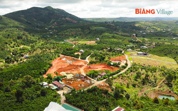 View tổng quan Khu đất nền Biang Village