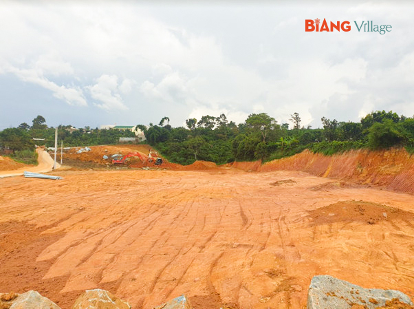 Tiến độ thi công hạ tầng KDC Biang Village ngày 03/06/2022