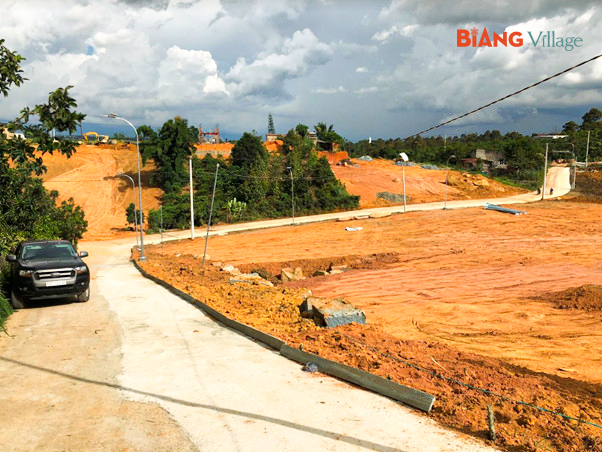 Tiến độ thi công hạ tầng KDC Biang Village ngày 05/06/2022