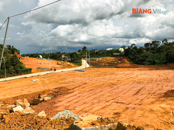 Tiến độ thi công hạ tầng KDC Biang Village ngày 05/06/2022