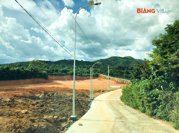 Tiến độ thi công hạ tầng KDC Biang Village ngày 05/06/2022